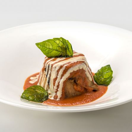Parmigiana di melanzane monoporzione